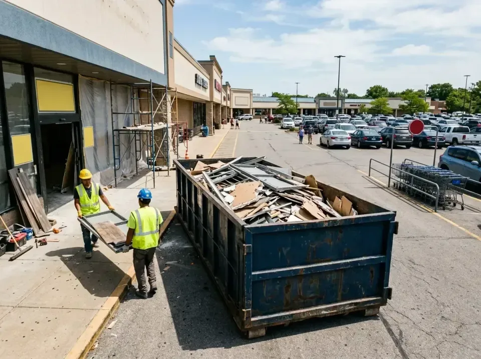 retail-store-renovation-debris-003 — frequently asked questions, Roll-off Dumpster Rentals in Dublin, TX